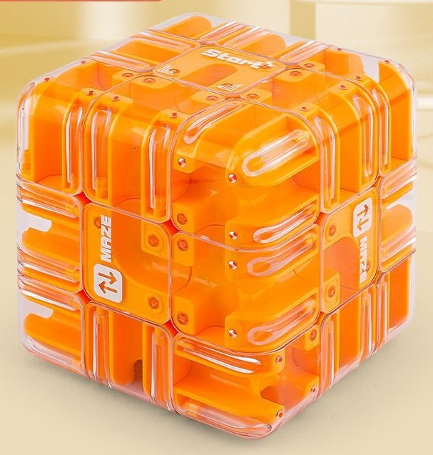 🧩Großes Labyrinth 3D-Puzzle Labyrinthwürfel – spannendes Denkspiel