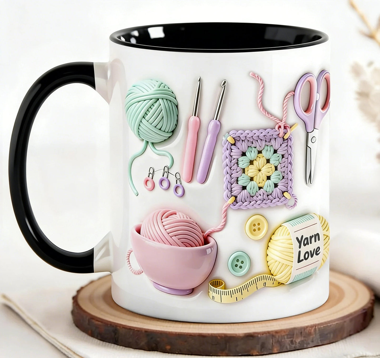 💎 LETZTER TAG: 57% AUF DIE „YARN LOVE“-TASSE! 💎 Perfektes Geschenk für Bastelfreunde – Spülmaschinenfest ✨