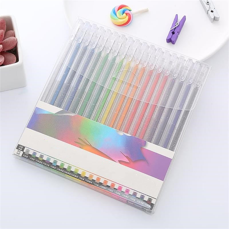 đ„ Letzter Tag! Sonderangebot đ Glitzer-Gelstift-Set â fĂŒr geschmeidiges Schreiben đš
