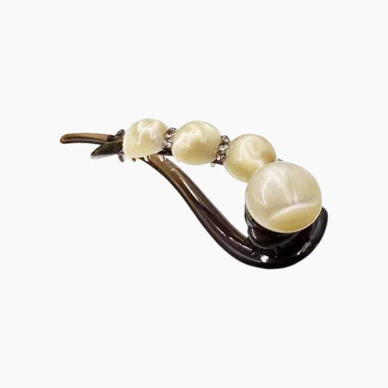 Elegante Haarklammer für Rückenfrisuren