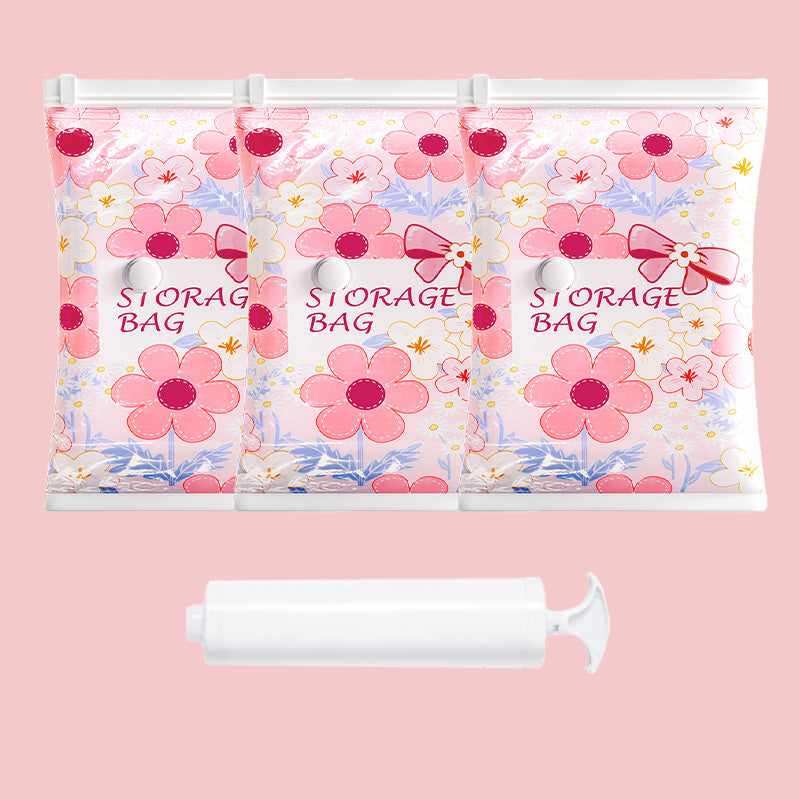 Platzsparende Vakuum-Aufbewahrungsbeutel