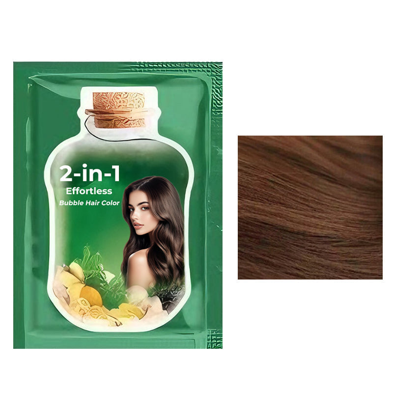 🎅Weihnachts-Sonderangebot: 50 % Rabatt🎁2-in-1 Mühelose Bubble-Haarfarbe