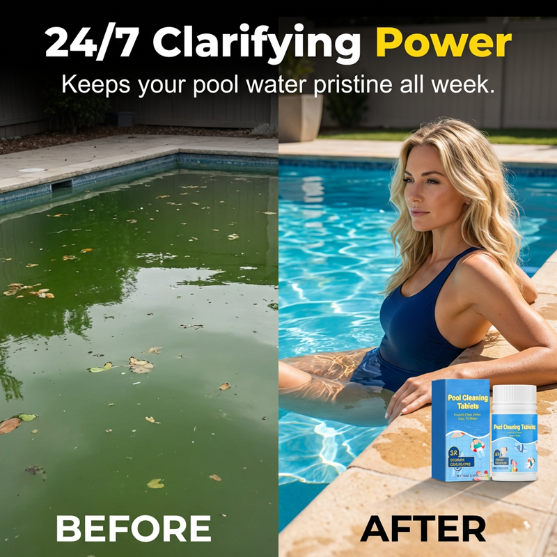 🏊♂️ Pool-Reinigungstabletten für kristallklares Wasser