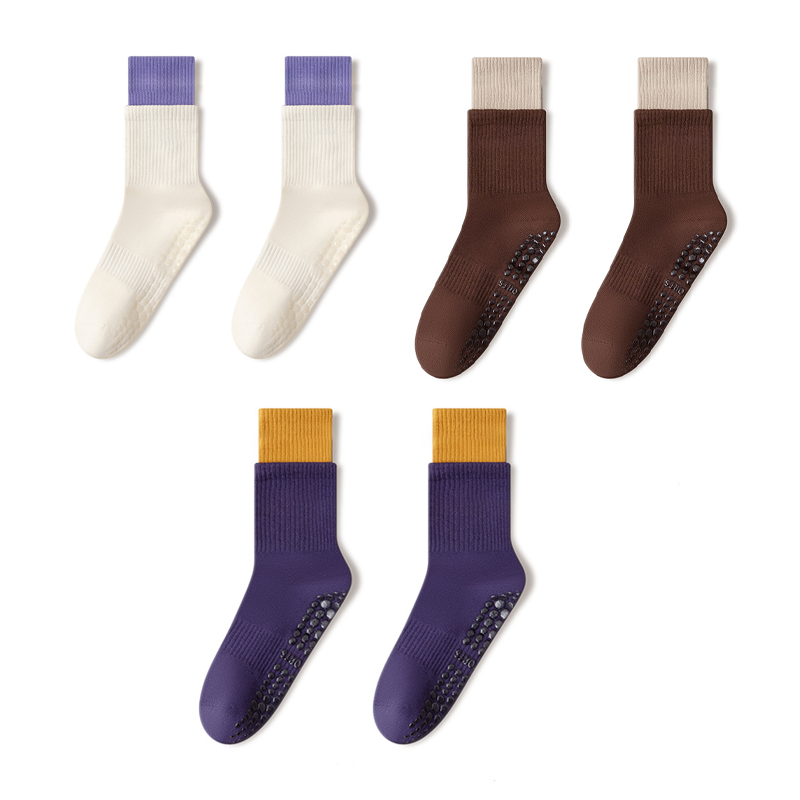 🧘♀️☁️ Cloud-Soft Pilates Crew Grip Socks – Rutschfeste Socken mit extra Polsterung & atmungsaktivem Material 🧦✨ Perfekt für Studio & Heimtraining – ultimativer Halt auf der Matte, langlebig & hygienisch. Jetzt im Set sparen!