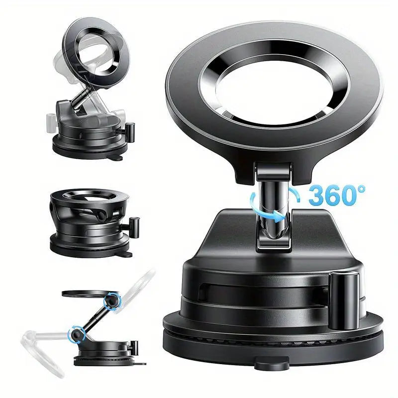 🔥Mehr kaufen mehr sparen🔄360° verstellbarer magnetischer Vakuum-Telefonhalter📱