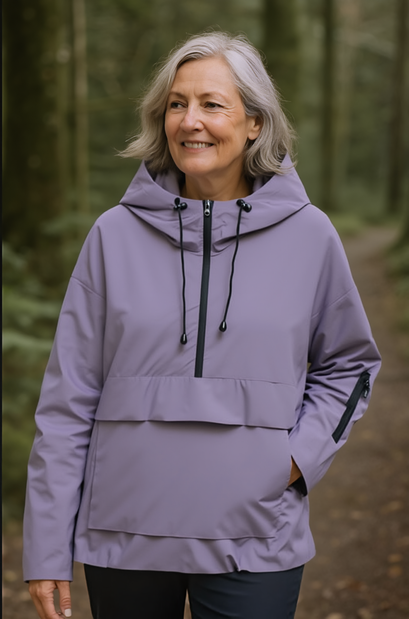 💜 3-in-1 Wasserdichte Damenjacke – Regen, Wind & Kälte, alles abgedeckt—— 50% reduziert! Nur solange der Vorrat reicht!⏳