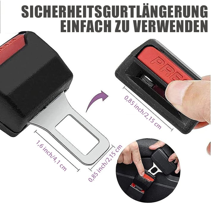 🔥Auto-Gurtschloss-Verlängerung, Sicherheitsgurt-Clips
