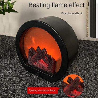 Flammenlose LED-Kamin-Dekorationslaterne