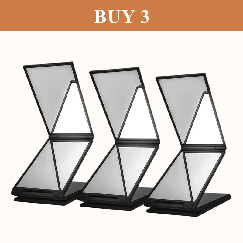 💥360° klappbarer Spiegel zum Selbstschneiden und Schminken –  Rückansicht verfügbar