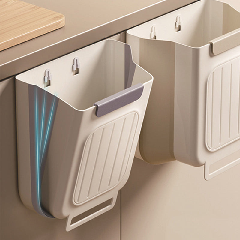 Mehrzweck-Hänge- und Faltmülleimer für die Küche