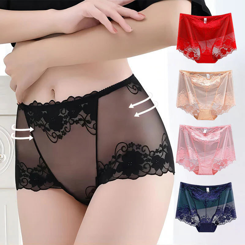 ⏰ Zeitlich begrenztes Angebot – Zwei zum Preis von einem!!! 💋 Handgefertigte Seiden-Spitzenhöschen für Damen 😍