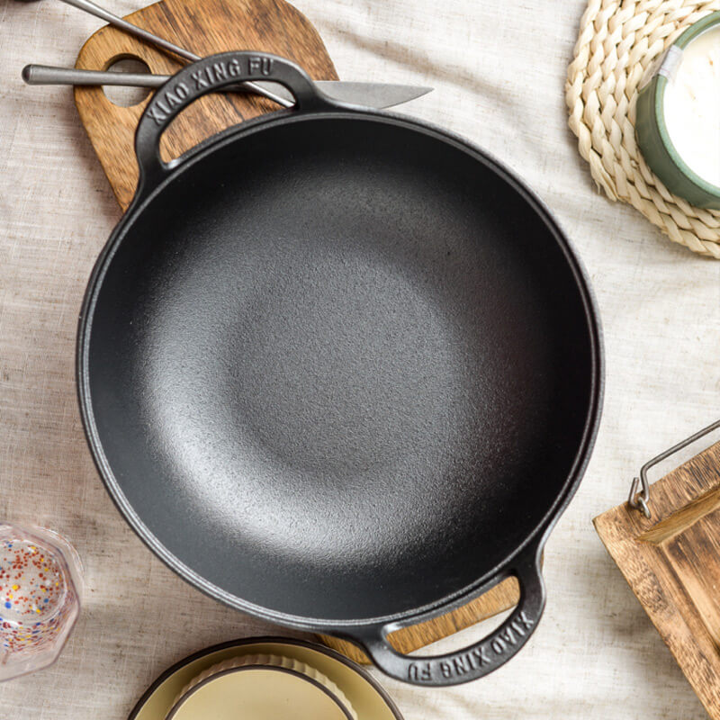 🍳🔥 Unbeschichteter dicker Eisen-Topf – 50% RABATT! Robust, hitzebeständig, langlebig – perfekt für scharfes Anbraten & gesundes Kochen. 💪✨