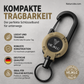🔥🎁 1+1 GRATIS!! 🥳🏆3-in-1-Multifunktions-Schlüsselanhänger mit einziehbarem Zugseil, robuster Stahlseilschnalle und praktischem Werkzeug für Outdoor-Sportarten💪🧗