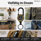 🔥🎁 1+1 GRATIS!! 🥳🏆3-in-1-Multifunktions-Schlüsselanhänger mit einziehbarem Zugseil, robuster Stahlseilschnalle und praktischem Werkzeug für Outdoor-Sportarten💪🧗