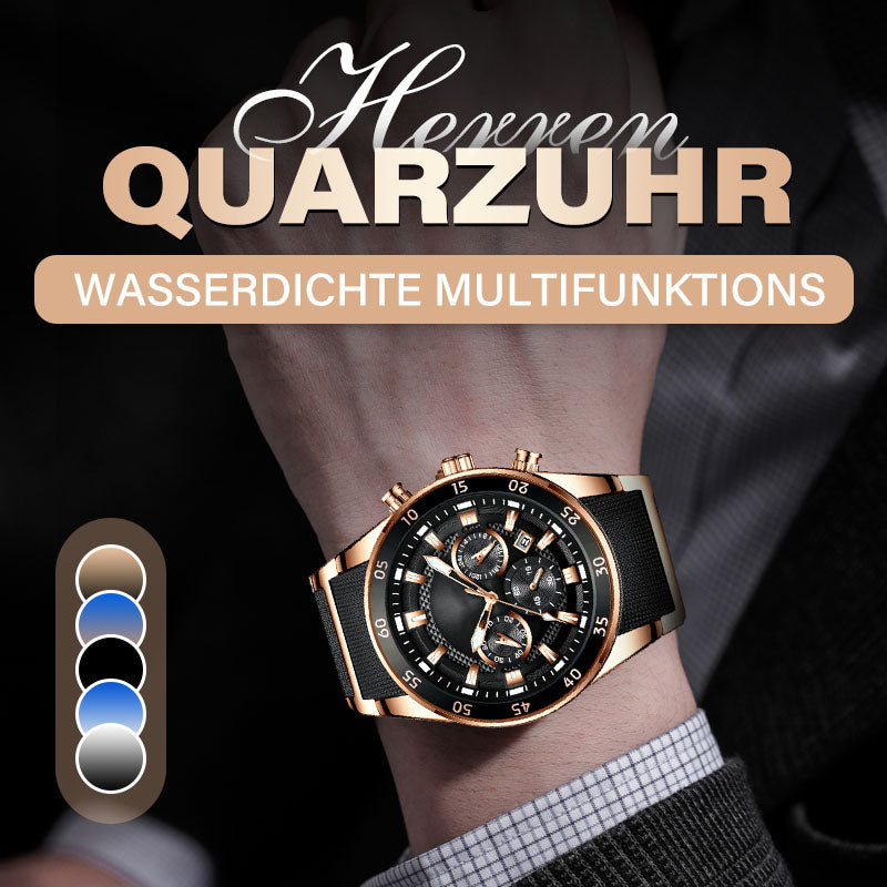🔥Hochwertige Business-Multifunktions-Quarz-Uhr für Herren