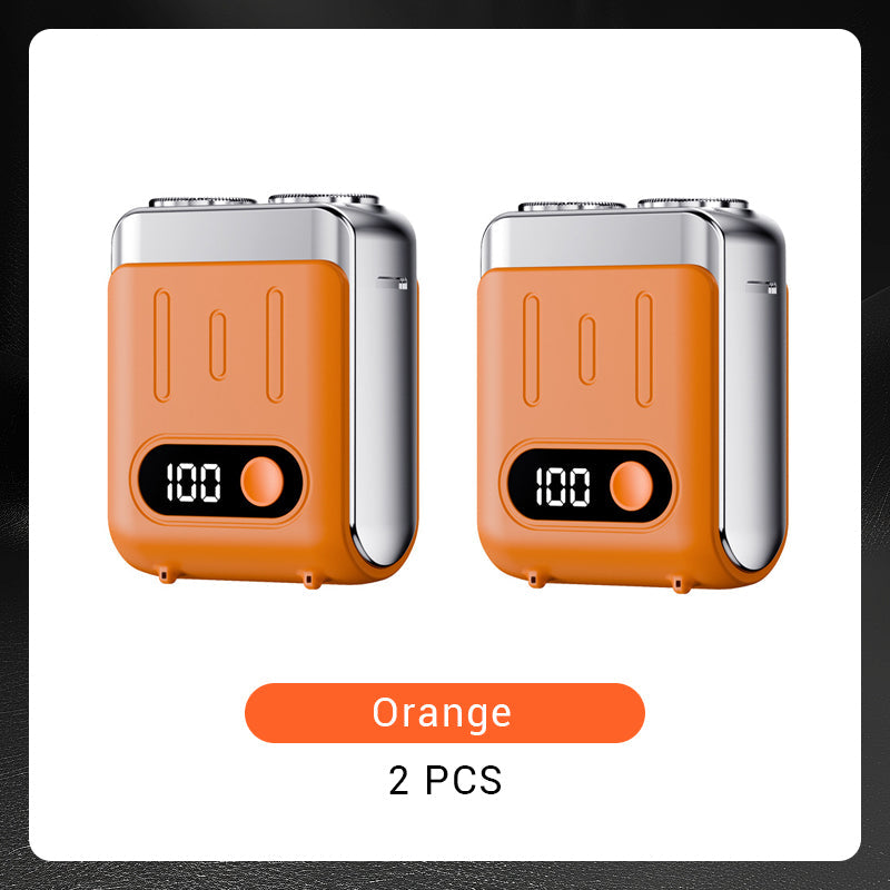 🔥Neues Upgrade🔥Tragbarer Mini-Rotationsrasierer für Herren