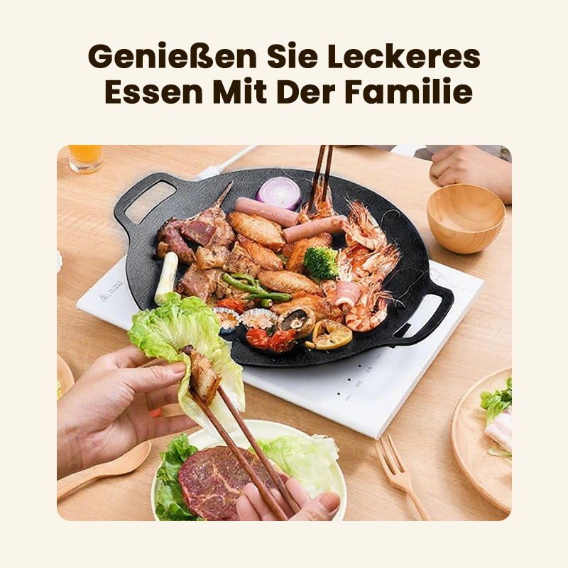 🍳Multifunktionale Antihaft-Bratpfanne Medizinische Stein-Grillpfanne📢📢Letzte 3 Stunden: Riesen-Angebote!⏰⏰