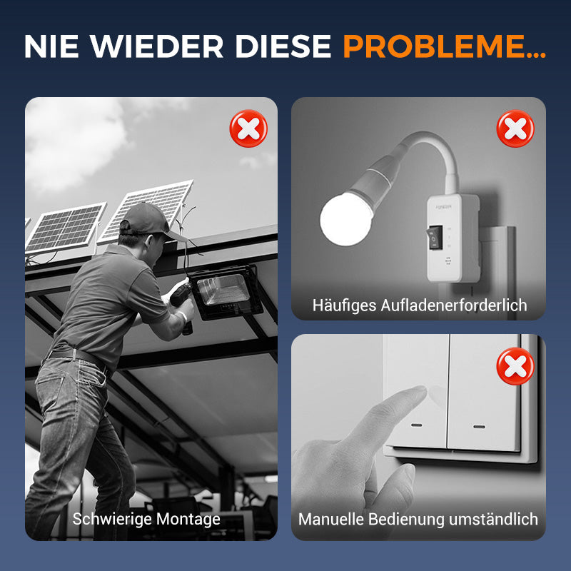 🌿 Solar-Clip-Leuchte mit Bewegungssensor – Jetzt 2 kaufen, 1 gratis! Perfekt für Garten, Balkon & Terrasse! 🏡✨