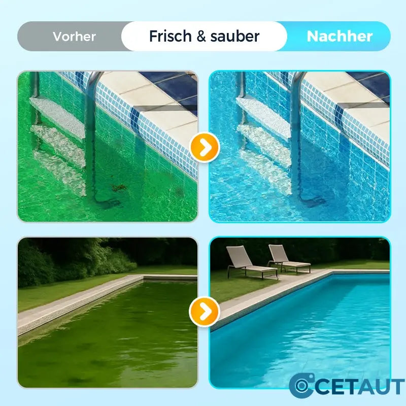 🌞Kristallklarer Pool – ohne Chemie, mit Solarenergie! SOLARBETRIEBENER SCHWIMMENDER POOL-IONISATOR