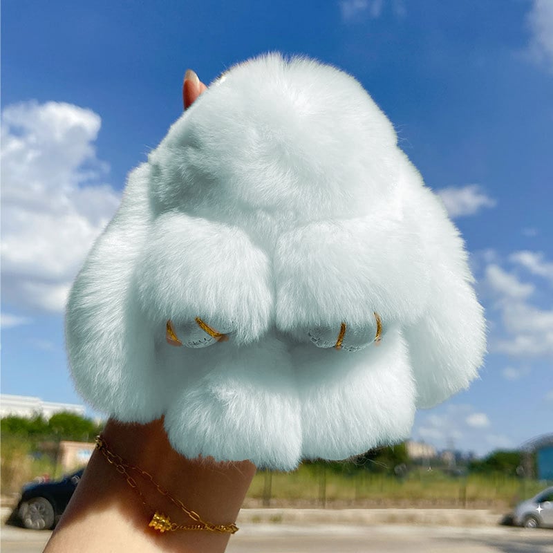 🏆🐰 Handgefertigte Pompon-Hasen-Anhänger – jedes Stück ein Unikat, kuschelig weich & detailverliebt 🎀🎁 Perfekt als persönliches Geschenk oder frühlingshafte Deko