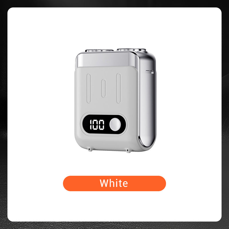 🔥Neues Upgrade🔥Tragbarer Mini-Rotationsrasierer für Herren