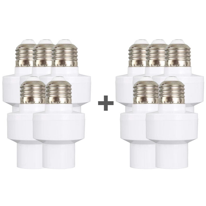 💡 KAUFEN 2 ERHALTEN 1! ✨ E27-Lichtfassung mit Bewegungsmelder - Automatisches Ein-/Ausschalten mit 180° Erfassung & 15s-10min Verzögerung für Energieeinsparung 🏠🔋