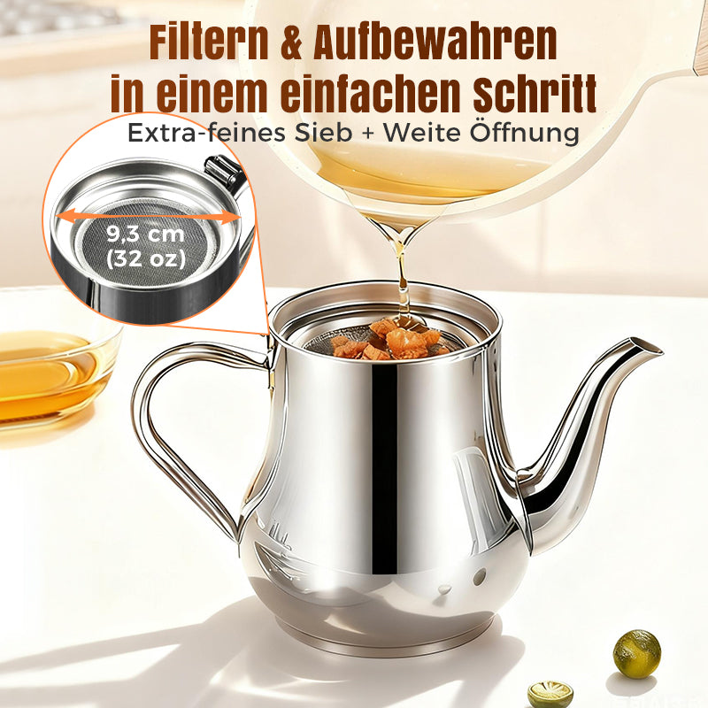 🔥Begrenzte Stückzahl verfügbar 57% Rabatt🔥Solange der Vorrat reicht 57 % Rabatt!🎉Edelstahl-Ölfiltertopf