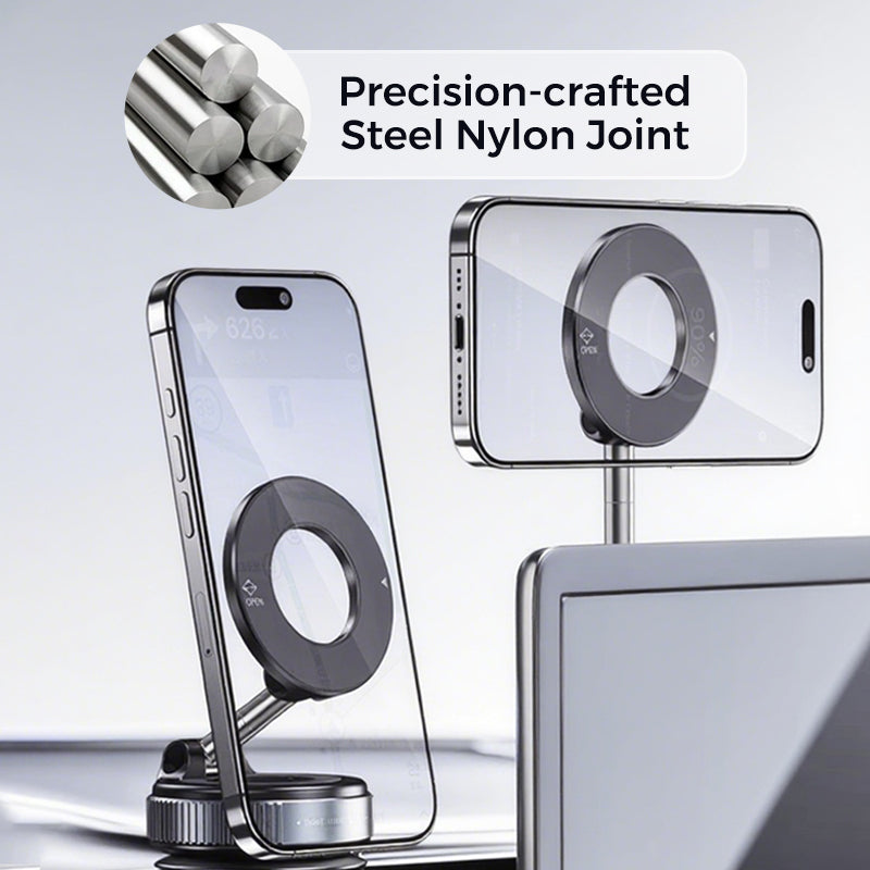 🔥Mehr kaufen mehr sparen🔄360° verstellbarer magnetischer Vakuum-Telefonhalter📱