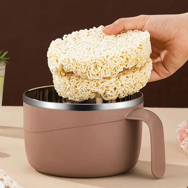 🔥Letzte 4 Stunden Angebot: 50 % sparen⏰🍜304 Edelstahl isolierte Ramen-Schüssel