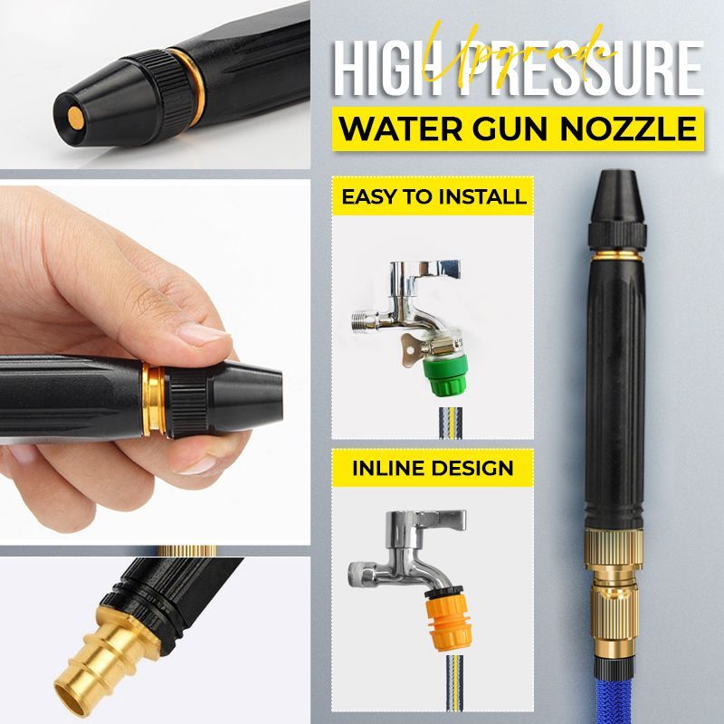 📢📢LETZTER TAG DES AUSVERKAUFS: € 12.99!!🚀Hochdruck-Sprühdüse – Zu Hause waschen, viel sparen! 🔥💦