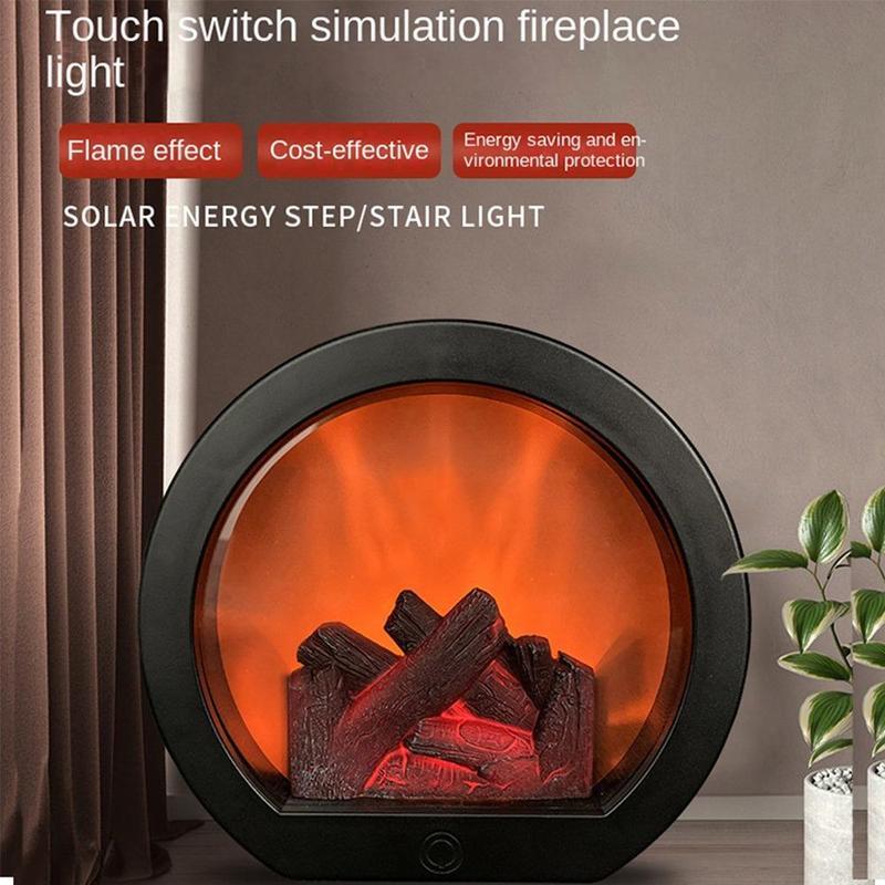 Flammenlose LED-Kamin-Dekorationslaterne