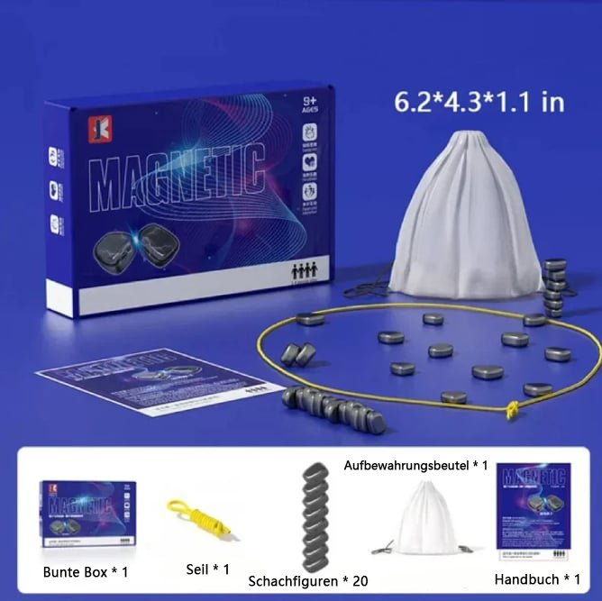 🎅Weihnachtsverkauf 50% RABATT🔥Magnetisches Schachspiel✨️