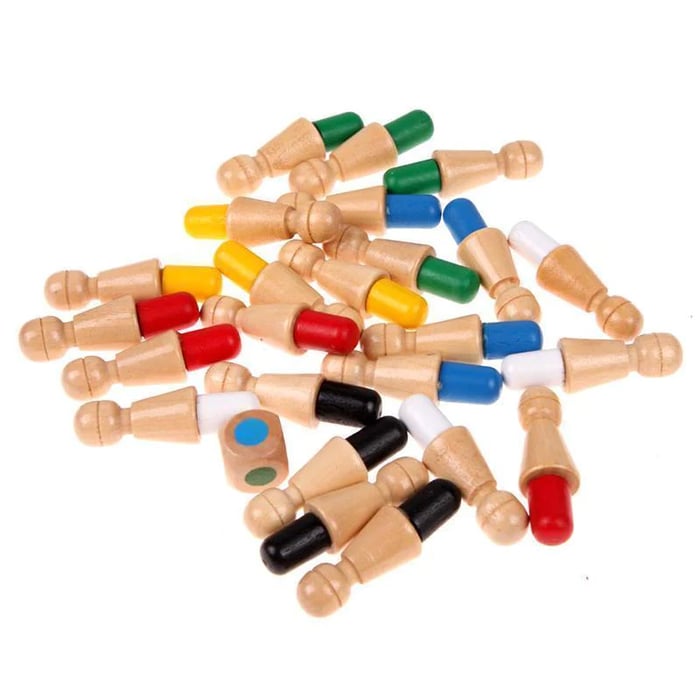 Geschenke für Kinder🎁Holzschachspiel Memory Match Stick