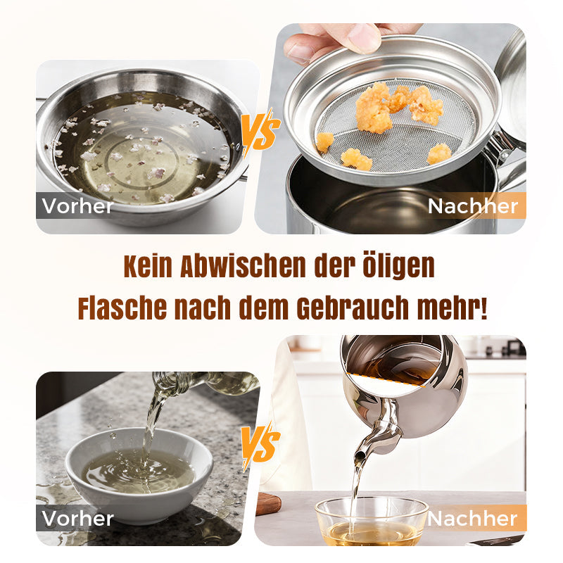 🔥Begrenzte Stückzahl verfügbar 57% Rabatt🔥Solange der Vorrat reicht 57 % Rabatt!🎉Edelstahl-Ölfiltertopf