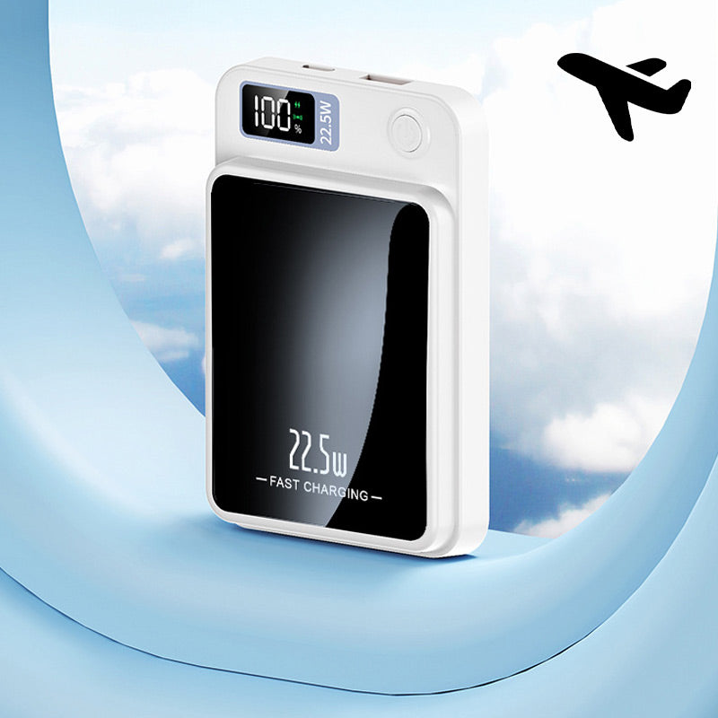 🔋10000 mAh 22.5 W ultradünne Schnelllade-Powerbank⚡ Super kompakt, super schnell – dein perfekter Begleiter unterwegs! 📱🔥