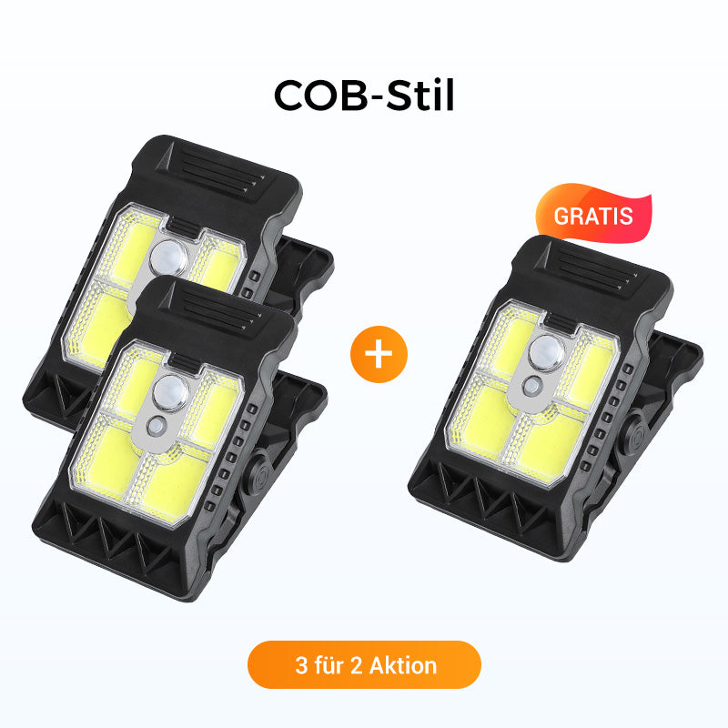 🌿 Solar-Clip-Leuchte mit Bewegungssensor – Jetzt 2 kaufen, 1 gratis! Perfekt für Garten, Balkon & Terrasse! 🏡✨