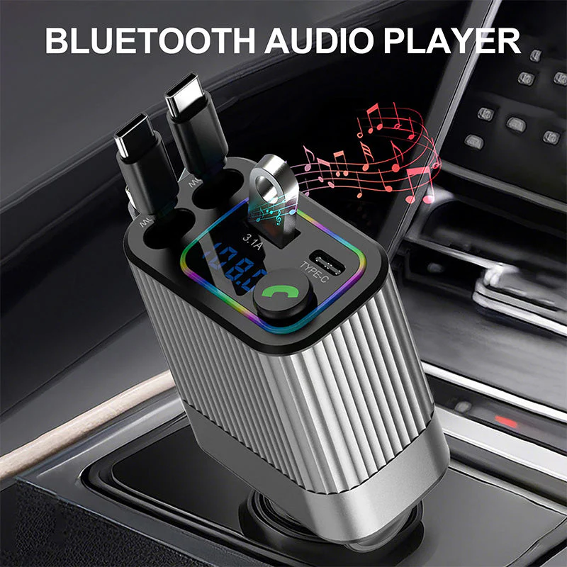 🚗 50% RABATT! ✨ Schnellladegerät für das Auto mit Sternenhimmel-Ambientebeleuchtung – modern und praktisch 🌟