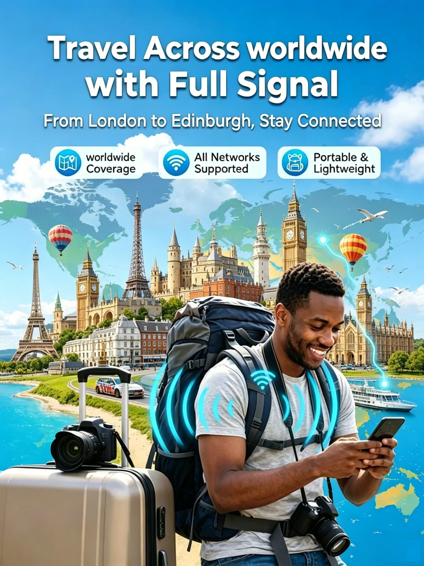 🥳2026 HOT SALE🥳💞Über 50.000 verkaufte Exemplare!📶🌐 Mobiler Hotspot – Tragbares WLAN, flächendeckender Empfang überall. Kein Vertrag, keine Einrichtung. Bleiben Sie auch unterwegs immer in Verbindung! 📱✨