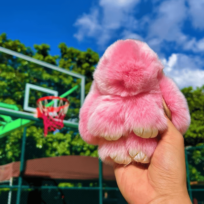 🏆🐰 Handgefertigte Pompon-Hasen-Anhänger – jedes Stück ein Unikat, kuschelig weich & detailverliebt 🎀🎁 Perfekt als persönliches Geschenk oder frühlingshafte Deko