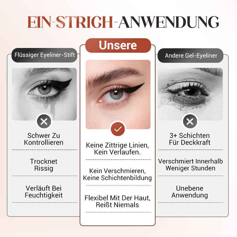 💜KAUFEN SIE 1, BEKOMMEN SIE 1 GRATIS💜Wasserfester, strandtauglicher Gel-Liner💜KAUFEN SIE 1, BEKOMMEN SIE 1 GRATIS💜Wasserfester, strandtauglicher Gel-Liner