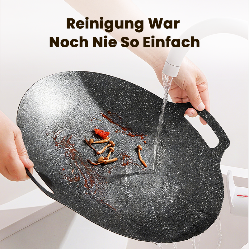 🍳Multifunktionale Antihaft-Bratpfanne Medizinische Stein-Grillpfanne📢📢Letzte 3 Stunden: Riesen-Angebote!⏰⏰
