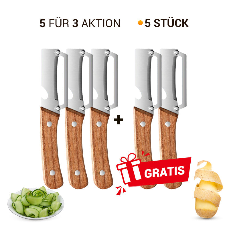 🔥 LETZTER TAG - KAUF 2 ERHALT 1 KOSTENLOS 🔥 Multifunktionaler Gemüseschäler für die Küche
