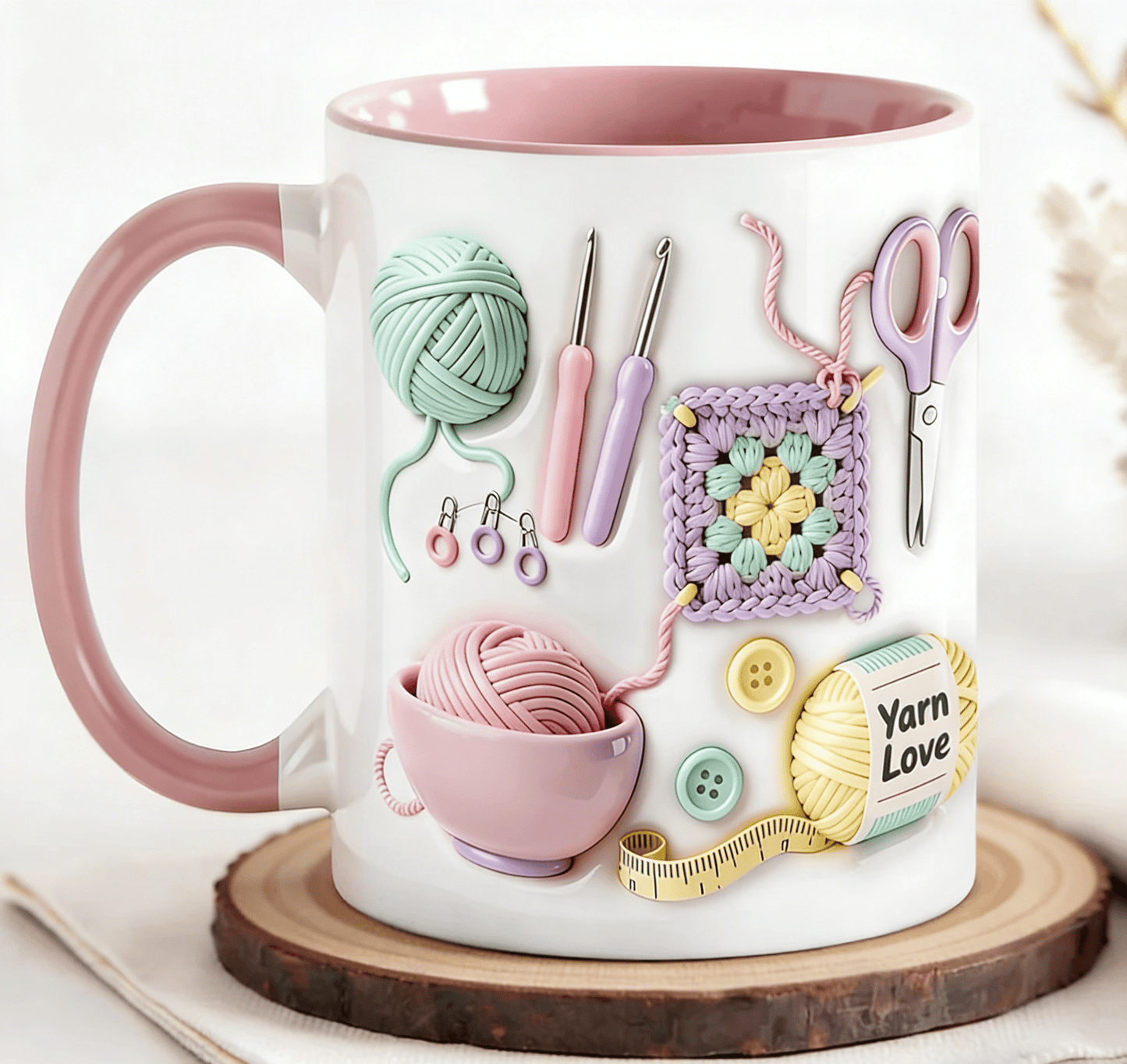 💎 LETZTER TAG: 57% AUF DIE „YARN LOVE“-TASSE! 💎 Perfektes Geschenk für Bastelfreunde – Spülmaschinenfest ✨
