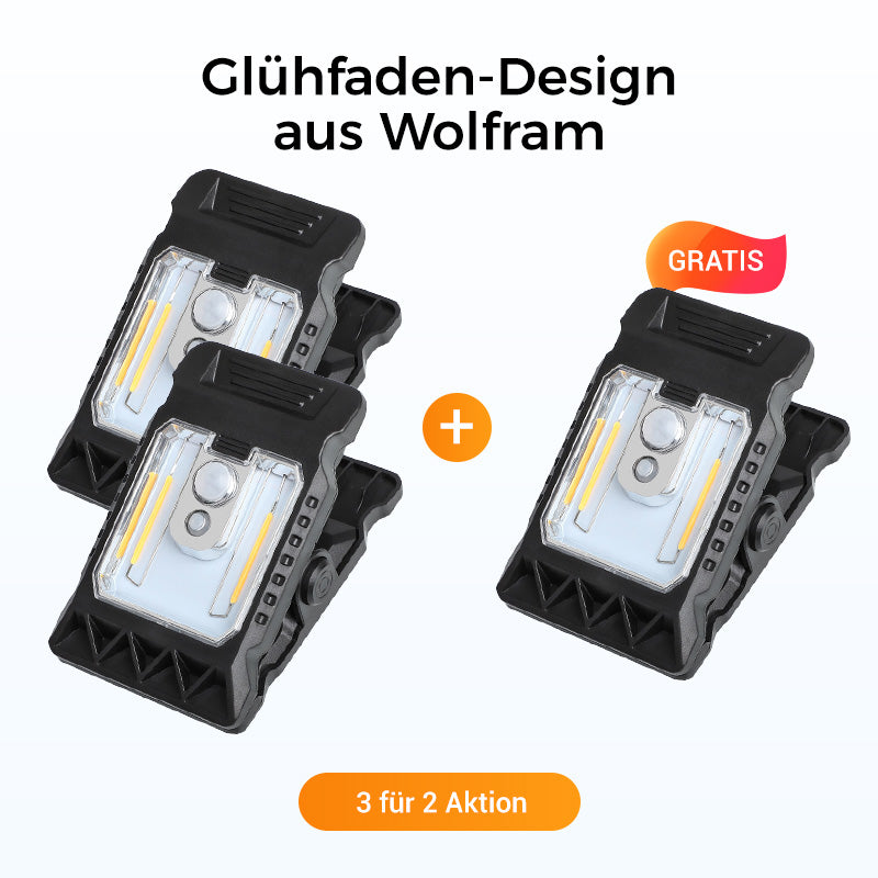 🌿 Solar-Clip-Leuchte mit Bewegungssensor – Jetzt 2 kaufen, 1 gratis! Perfekt für Garten, Balkon & Terrasse! 🏡✨