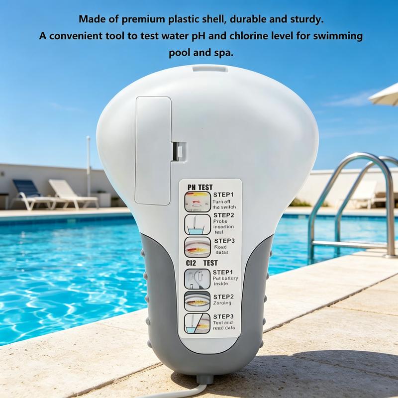 🔬💧 pH- und Chlormessgerät für Schwimmbäder – 50 % Rabatt! Präzise Messung von pH-Wert und Chlorgehalt in Ihrem Schwimmbad – einfach, schnell und zuverlässig. 🔥🏊