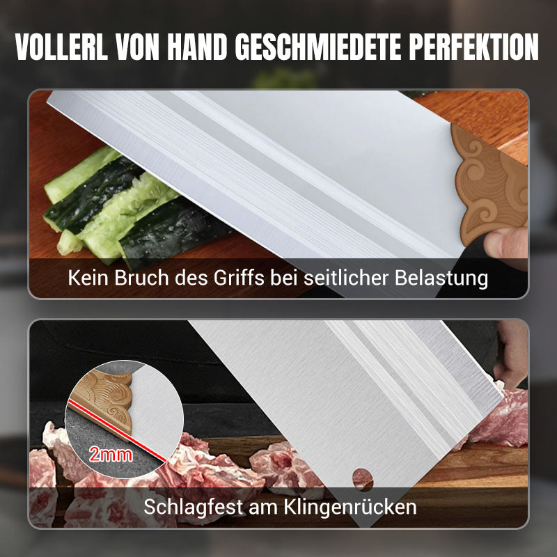 🔪✨ Geschmiedetes, scharfes und langlebiges Küchenmesser