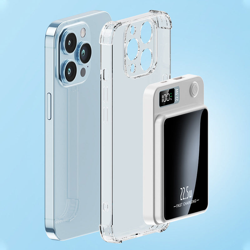 🔋10000 mAh 22.5 W ultradünne Schnelllade-Powerbank⚡ Super kompakt, super schnell – dein perfekter Begleiter unterwegs! 📱🔥