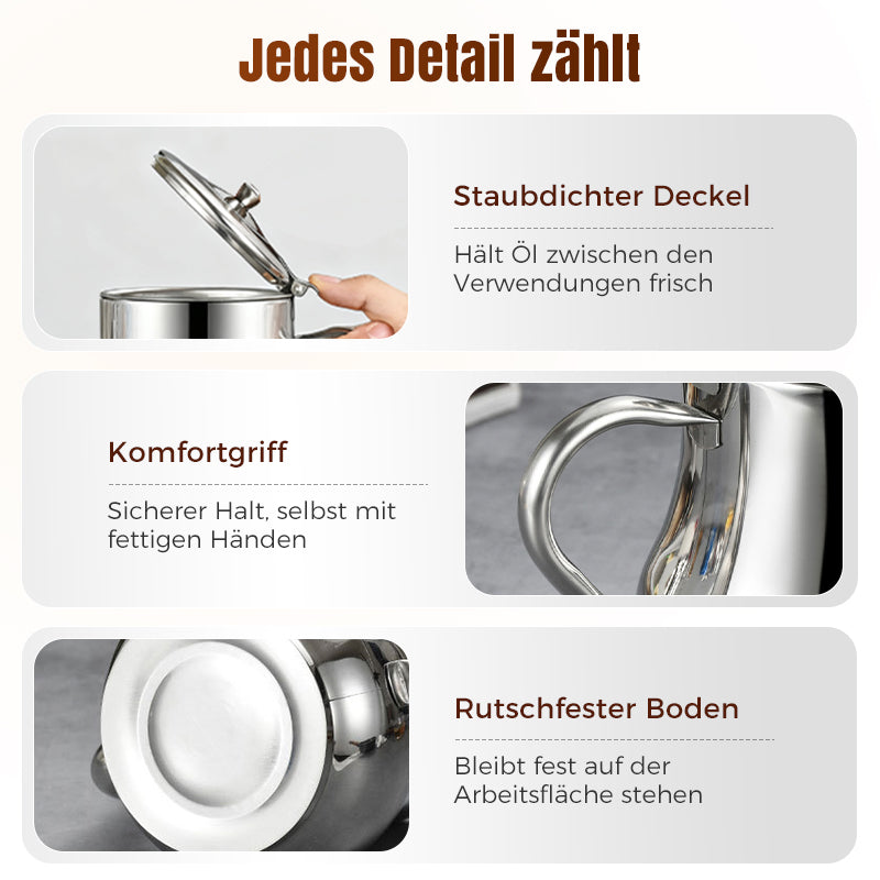 🔥Begrenzte Stückzahl verfügbar 57% Rabatt🔥Solange der Vorrat reicht 57 % Rabatt!🎉Edelstahl-Ölfiltertopf