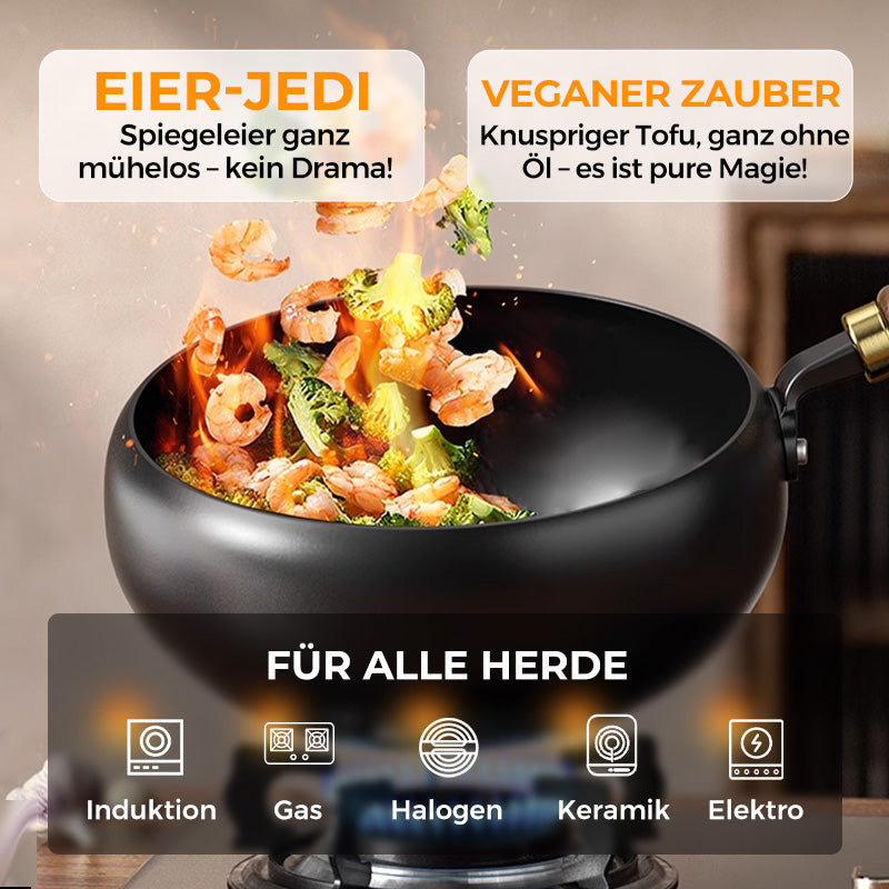 🔥Hot Sale 50% Rabatt🔥Kunsthandwerkliche, nicht emaillierte Gusseisen-Kasserolle