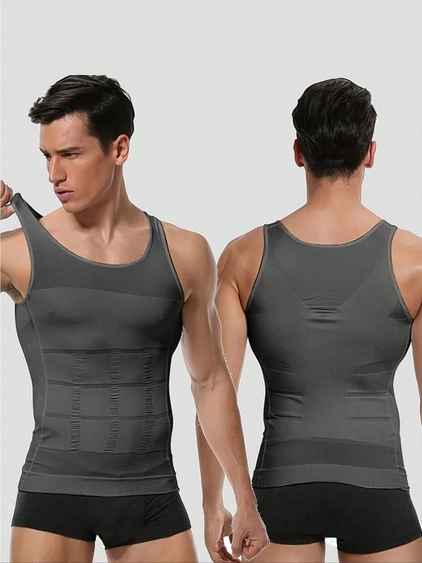 🔥 💪Kompressionsshirt für Herren, Slim Fit, figurformendes Unterhemd✨ Zwei Stück für nur 23,99 Euro